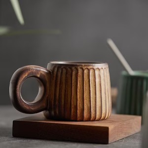 Lメーカー新手作り北欧スタイルレトロなマグカップコーヒーセラミックカップ