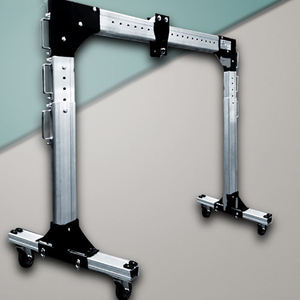 Portable Aluminum Gantry <strong>Crane</strong> <strong>250</strong> kg to 1 Ton Load Capacity Small Size with Adjustable Height Span Gear Motor Core Components - Product Image 6