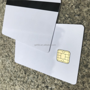 J2A040 Smart Chip (v2.4.1 T = 1) PVC bianco Java Card con frequenza RFID 13.56MHz e banda magnetica - Product Image 2