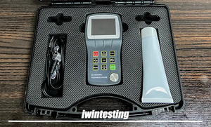 Jauge d'épaisseur portable en fibre de verre Sonde 5MHz pour matériaux composites FRP (correction automatique du chemin V) - Product Image 3