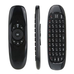Factory C120 Air Mouse Voice Backlight Gyroscope Fly Colorful Air Mouse Wireless Remote <strong>Control</strong> with Mini Keyboard