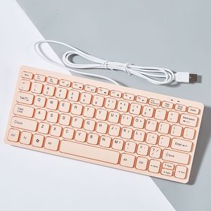 Hot Selling 78 Key Notebook Desktop <strong>Mini</strong> <strong>Keyboard</strong> Chocolate Key Film <strong>Keyboard</strong> Wired <strong>USB</strong> Connection Universal <strong>Keyboard</strong> - Product Image 4