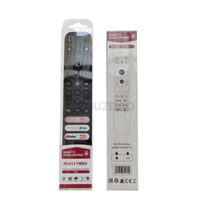 Stokta TCL akıllı TV için ses düğmesi ile yeni ses uzaktan kumanda RC813 PVC kutu h - Product Image 6
