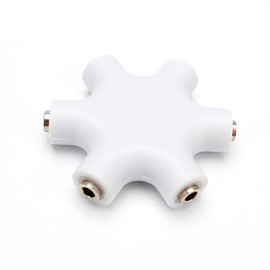 Aux 3.5mm Female to Female Music Share Converter 1 to 5 Mobile Phone MP3 Earphone Spliter <strong>Audio</strong> Converter - Product Image 4