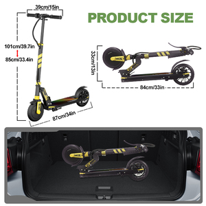 ODM OEM Tùy Chỉnh Trotinet Scooter Xe Máy Điện Flipper Zero 24V Kid Thanh Niên 180W Điện Xe Tay Ga Cho Thanh Thiếu Niên - Product Image 6