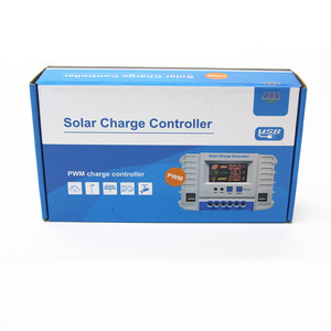 20A PWM Solar regler 12/24V automatische Erkennung 4 USB-Schnitts telle mit LCD-Display-Controller - Product Image 5