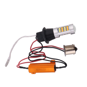NBYC 1156-2835-42 12/24V Canbus DRL dönüş işık LED çift renk ön dönüş sinyali lambası arabalar için - Product Image 1