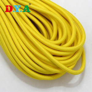 Banda elástica multicolor personalizada 3mm fuerte elástico redondo cordón elástico de alta calidad - Product Image 2