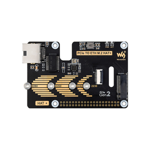 Lampone Pi 5 PCIe a M.2 NVME SSD RTL8111H ad alte prestazioni Gigabit Ethernet RJ45 compatibile con la dimensione 2230/2242/2260/2280
