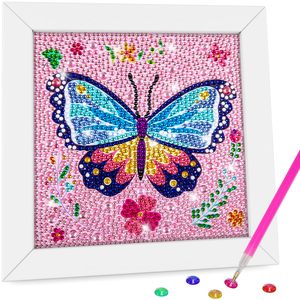 2024新しいスタイル5D DIY漫画手作りダイヤモンド絵画キット子供用5Dダイヤモンド絵画キット
