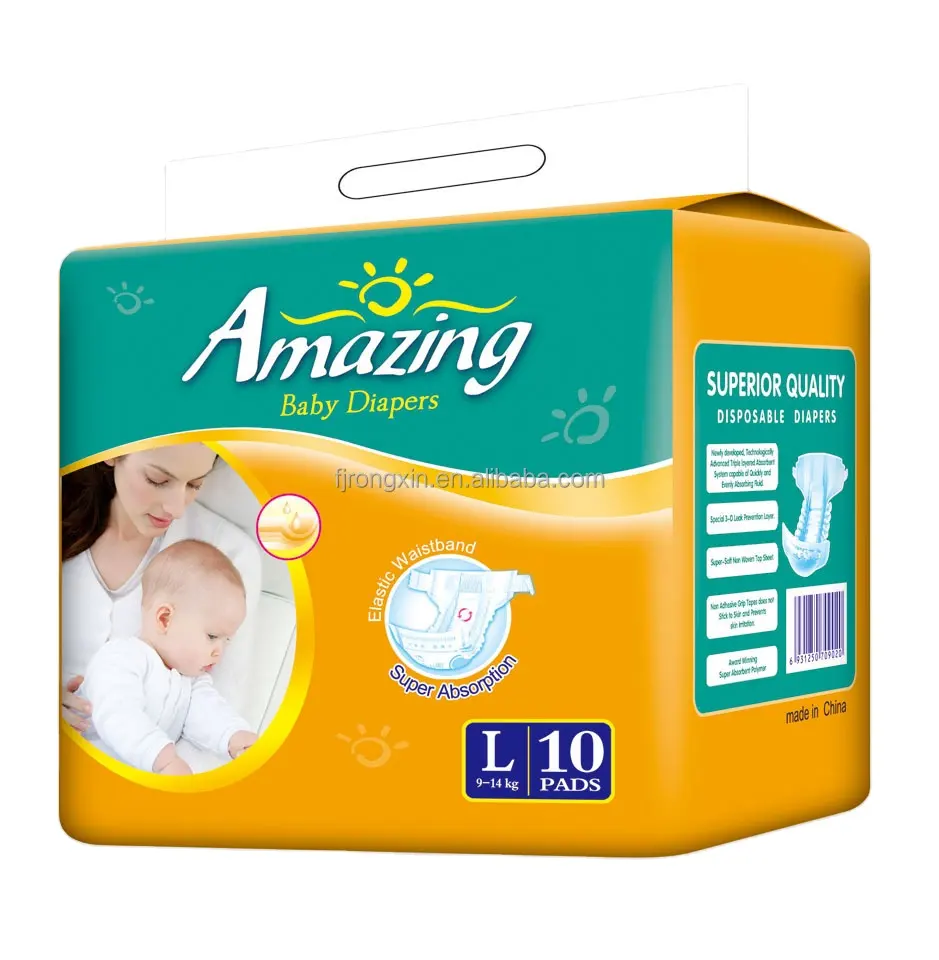 Produits de soins pour bébé, serviette hygiénique jetable, doublure de culotte pour enfants et pantalons d'entraînement pour bébés couches pour bébés