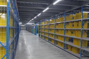Kunden spezifisches, großformat iges, mehrstufiges Mezzanine-Boden-Regals ystem für die kontinuierliche Korrosions beständigkeit von Stahl lagern - Product Image 2