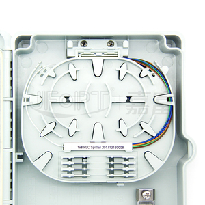 Caja de distribución de divisor de fibra óptica de 8 núcleos, solución de Adaptador 1x8 SC para telecomunicaciones para WiFi 4G, caja de terminales de fibra óptica FTTH - Product Image 5