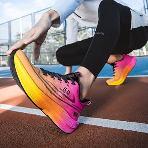 Giày thể thao nam nữ đế carbon, giày chạy lưới đơn, hỗ trợ bán buôn số lượng lớn - Product Image 2