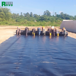 HDPE geomembran astar fiyat 0.5mm 1.0mm 1.2mm 2mm balık çiftliği gölet Liner HDPE depolama geomembran - Product Image 6
