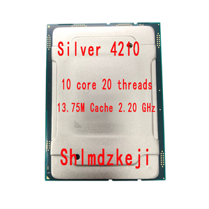 Intel Xeon Silver 4210 Processor 10 Core 20 Threads 13.75M Cache 2.20 GHz <strong>Cpu</strong> - Product Image 1