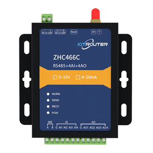産業用4GリモートIoTゲートウェイ0-10v 4-20mAアナログ入力および出力ワイヤレスおよびRFモジュール付きModbus gsmゲートウェイ - Product Image 2