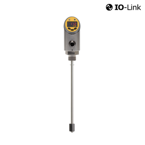 IO-Link Smart Liquid Level and <strong>Temperature</strong> <strong>Sensor</strong> With 4-Digit Display, M12 A-<strong>Code</strong>, Stainless Steel Housing - Product Image 2