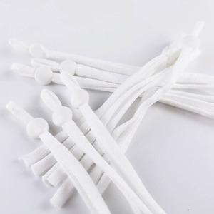 Wholesale High Quality 5mm <strong>String</strong> Cord Adjustment Round Buckle <strong>Elastic</strong> Ear <strong>Loop</strong> - Product Image 5