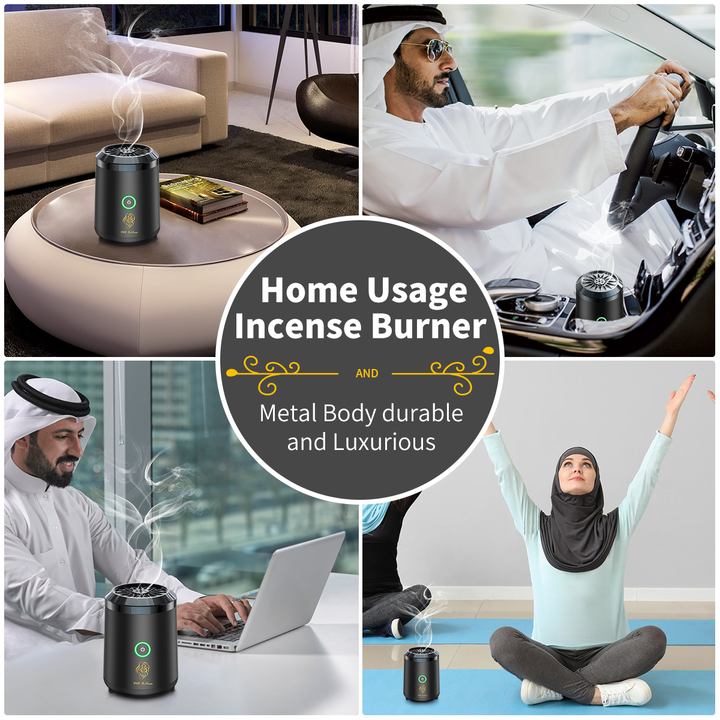 Portable OUD Bukhoor USB Arabic Bakhoor Electric Incense Burner