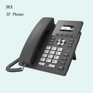 ODM Fabricante de equipos originales para comunicación con conmutador de red Centro de llamadas de 3 vías Teléfono de conferencia IP SIP - Product Image 1