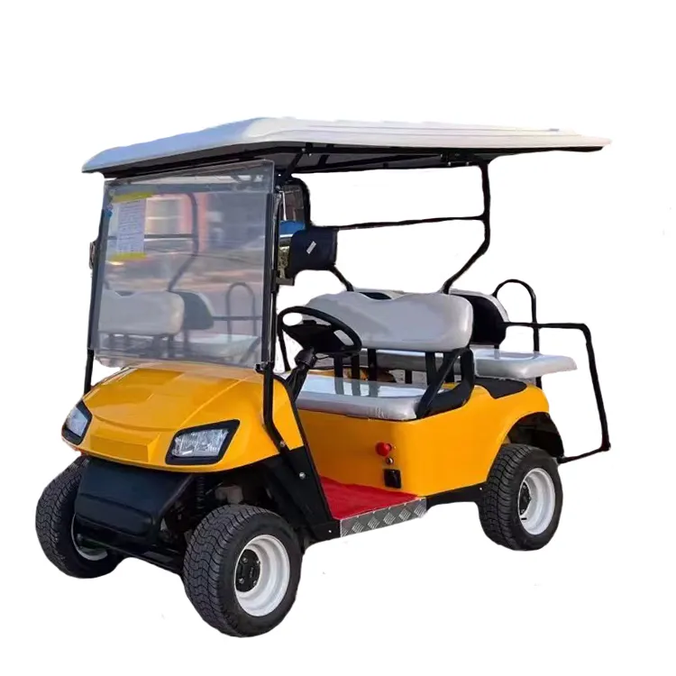 Melhor Preço E Qualidade Superior Novo 4 Wheel 4 Seat Electric Golf Carts Scooter Elétrico