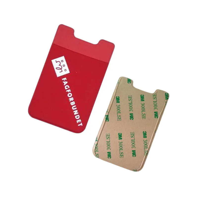 Portatarjetas de tela elástica, cartera con Logo personalizado