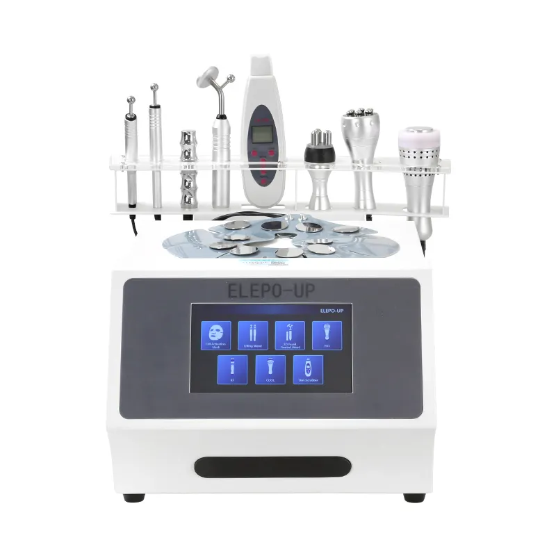 Factory supply Japan Face Lift Mesotherapy Needle Free Galvanic Microcurrent Anti Aging Electroporation machine