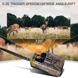 New Arrival HC-900LTE 20MP 2K Wildlife Hunting Trail <strong>Camera</strong> Photo Traps Night Vision 4G SMS MMS SMTP Cellular Surveillance Camer - Product Image 5
