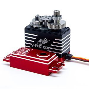 เกียร์โลหะดิจิตอลแรงดันสูง25กก. เซอร์โวรถบรรทุกมอนสเตอร์1/8 1/10เซอร์โว7.4V แกนเซอร์โวกันน้ำสำหรับหุ่นยนต์ RC - Product Image 5
