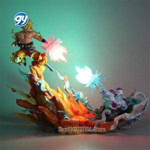新作21cmドラッグオンボールフィギュア悟空VSフリーザアクションフィギュアスカイトップWcfフリーザー息子悟空アニメPVCモデルおもちゃギフト