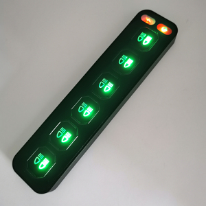 12 <strong>Volt</strong> <strong>6</strong> Gang 8 Gang Wireless Remote Control <strong>LED</strong> Lights Switch Panel Universal for Excavator Offroad Cars Boats Bus - Product Image 5