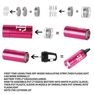 Regalos promocionales pequeña Mini antorcha recargable lámpara antorcha llavero luz personalización aceptable Mini linterna LED - Product Image 3