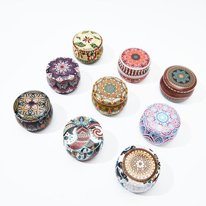 4.4oz tùy chỉnh tinplate kim loại có thể rỗng <span class=keywords><strong>container</strong></span> lưu trữ thực phẩm cho trà kẹo Cookie Matcha tin Jar cho nến Jar thủ công - Product Image 1