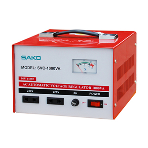 SVC-1000VA 1KW tek fazlı ev voltaj sabitleyici TMUX servo motor tipi - Product Image 1