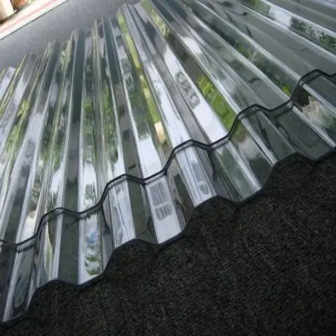 Panneaux de toit en plastique uv ondulé, plaque en polycarbonate flexible, 1.5mm d'épaisseur, livraison gratuite