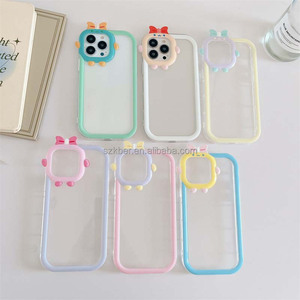 Newest Cartoon Monster Lens Hole Protect Design <strong>Buyer</strong> Color Printing TPU Mobile Phone Back <strong>Cover</strong> Case for Iphone 13 Pro Max - Product Image 5