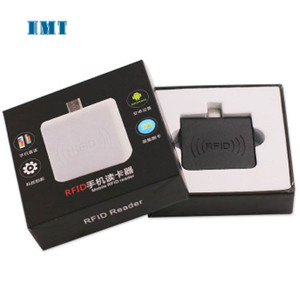 Portable Micro USB 13.56Mhz <strong>HF</strong> MF Card Tags NFC RFID Card <strong>Reader</strong> on Android Smart Phone RFID <strong>Reader</strong>