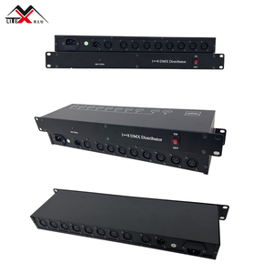 Dj profesional equipo 8 Port amplificador de señal Dmx divisor de luz controlador de salida para Led luz de la etapa - Product Image 1