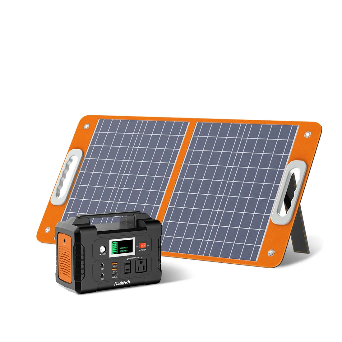 Panneau solaire pliable 60W 100W 18V, générateur Portable, puissance pour tablette de téléphone Portable, lampe pour Camping, pêche, bateau, Marine
