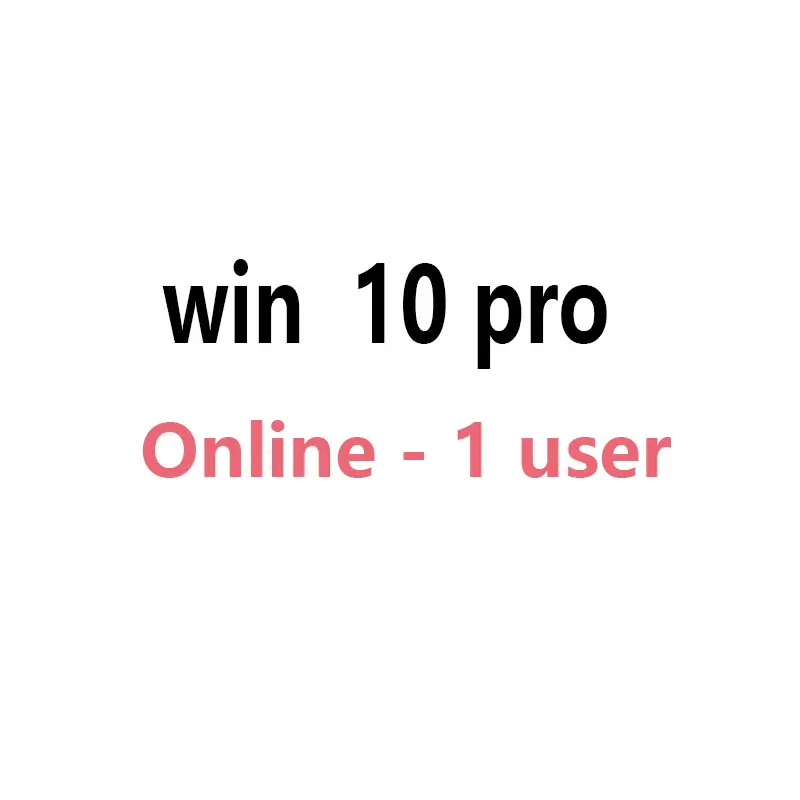 Win 10 pro 100% activation en ligne envoyer par la page de chat ali