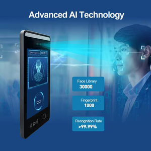 Dispositivo de reconocimiento facial Scanmax AI Máquina biométrica con lector de huellas dactilares Características del sistema de control de acceso Función de reinicio