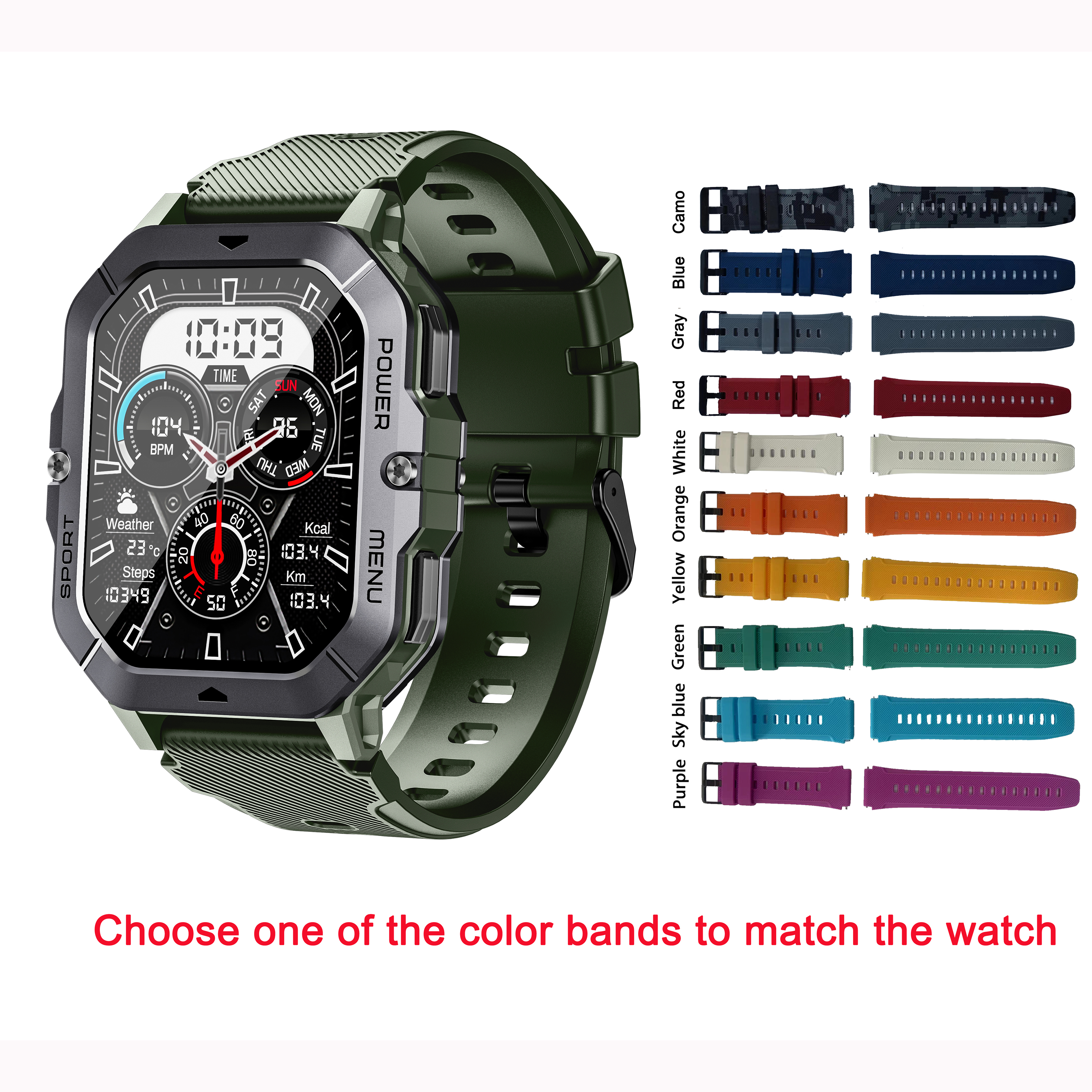 สีเขียว