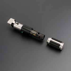 Txqsaber yoda lightsaber מתכת עם הבזק אור אור פלאש על התנגשות ג 'די אור צעצועים