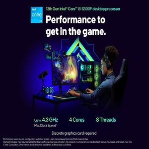 New 128GB for Intel Core <strong>I3</strong>-12100F Desktop <strong>Processor</strong> 12th Generation 4-Cores 3.3GHz Base for <strong>Computer</strong> Applications - Product Image 6