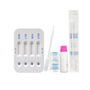 Veteriner tanı TOXO Ab Fiv ab kesilmemiş levha Ehrlichia ab kesilmemiş levha Combo testi - Product Image 2