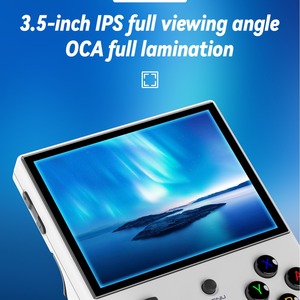 ANBERNIC RG35XX + PLUSハンドヘルドポータブルレトロビデオゲームコンソール | 3.5インチIPSスクリーンハンドヘルドゲームプレーヤーPSPをサポート