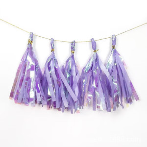 Printoo Tassel11色パーティーの背景ボードの装飾のための高品質のパーティー用品結婚式の卒業パーティー - Product Image 2