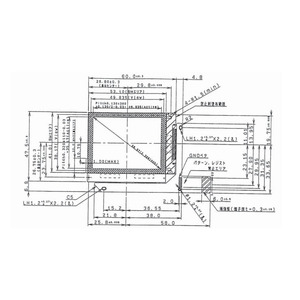 CMG23C1-T0 Ortustech 2.3インチLCDパネル120x110パラレルデータLCDディスプレイハンドヘルドPDA用 - Product Image 1
