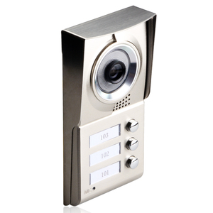 Sistema de intercomunicación impermeable para el hogar, videoportero de 7 pulgadas con cámara HD de 1000TVL, 3 botones, 3 monitores, IR-CUT - Product Image 3